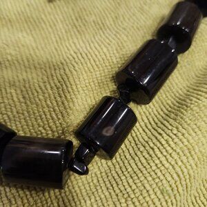 Onyx Beaded Necklace